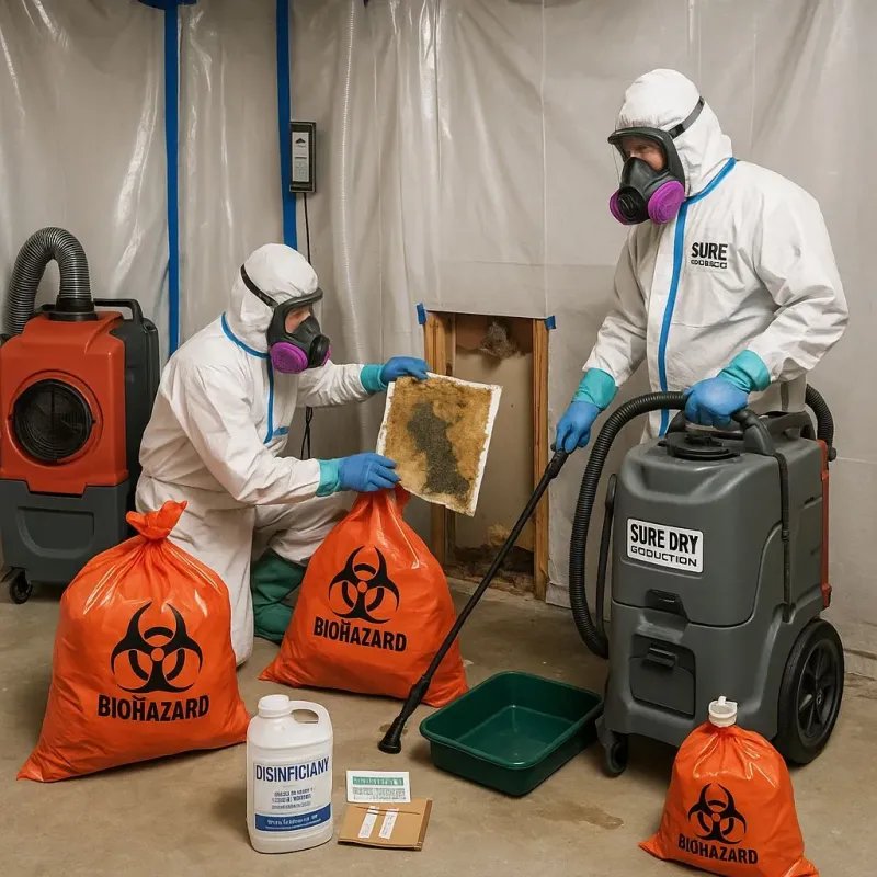 Contaminated Water Handling Protocols process in West Baton Rouge Parish, LA