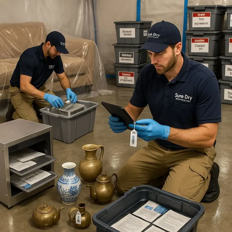 Content Protection and Restoration process in West Baton Rouge Parish, LA