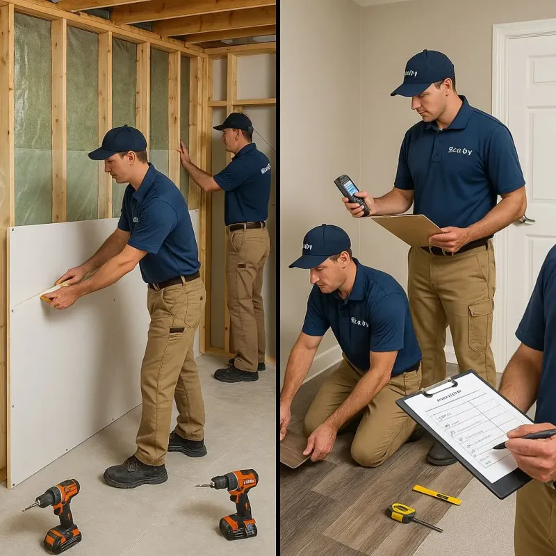 Repairs and Reconstruction process in West Baton Rouge Parish, LA